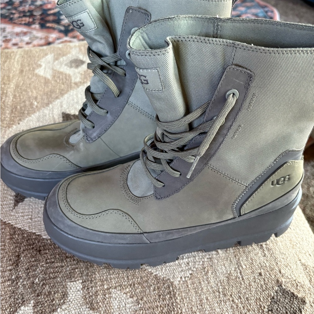 UGG Lug Boot- Women’s 9 - Green Moss